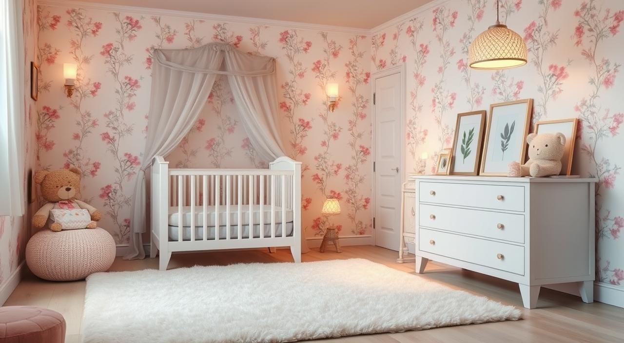 Decoração para Quarto de Bebê Menina